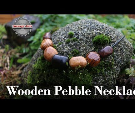 Wooden Pebble Necklace