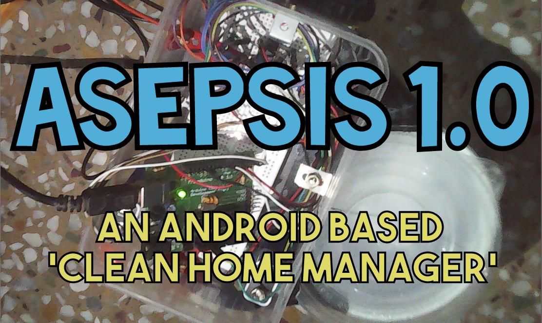 Arduino-Android RC Vacuum Cleaner "Asepsis 1.0"
