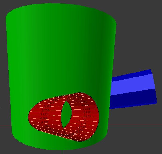 Computing Pipe Joints in Blender for Camp Stoves