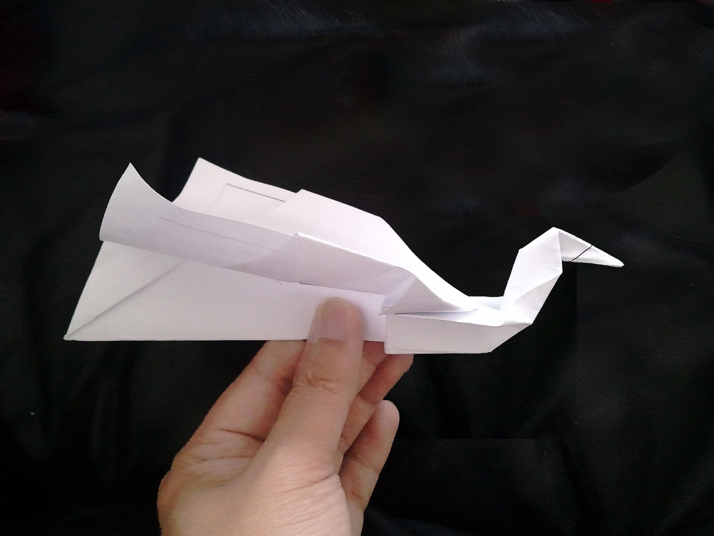 Simple Flying Paper Crane