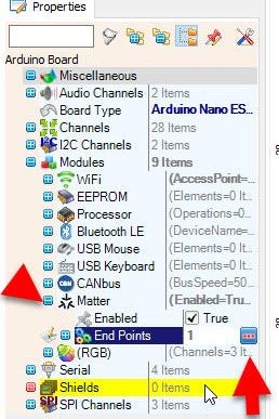 In Visuino Set Matter In Visuino Set Matter