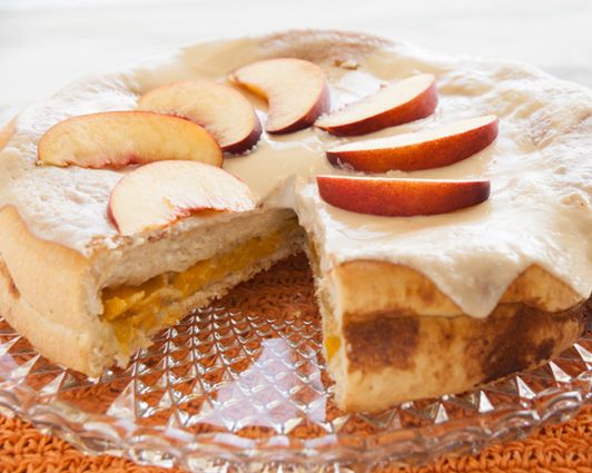 Peaches and Cream Bread