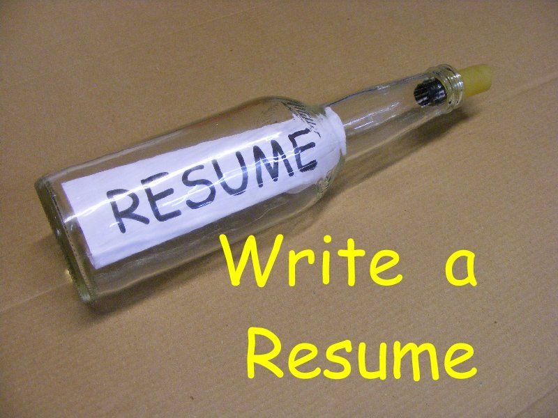 Write a Resume