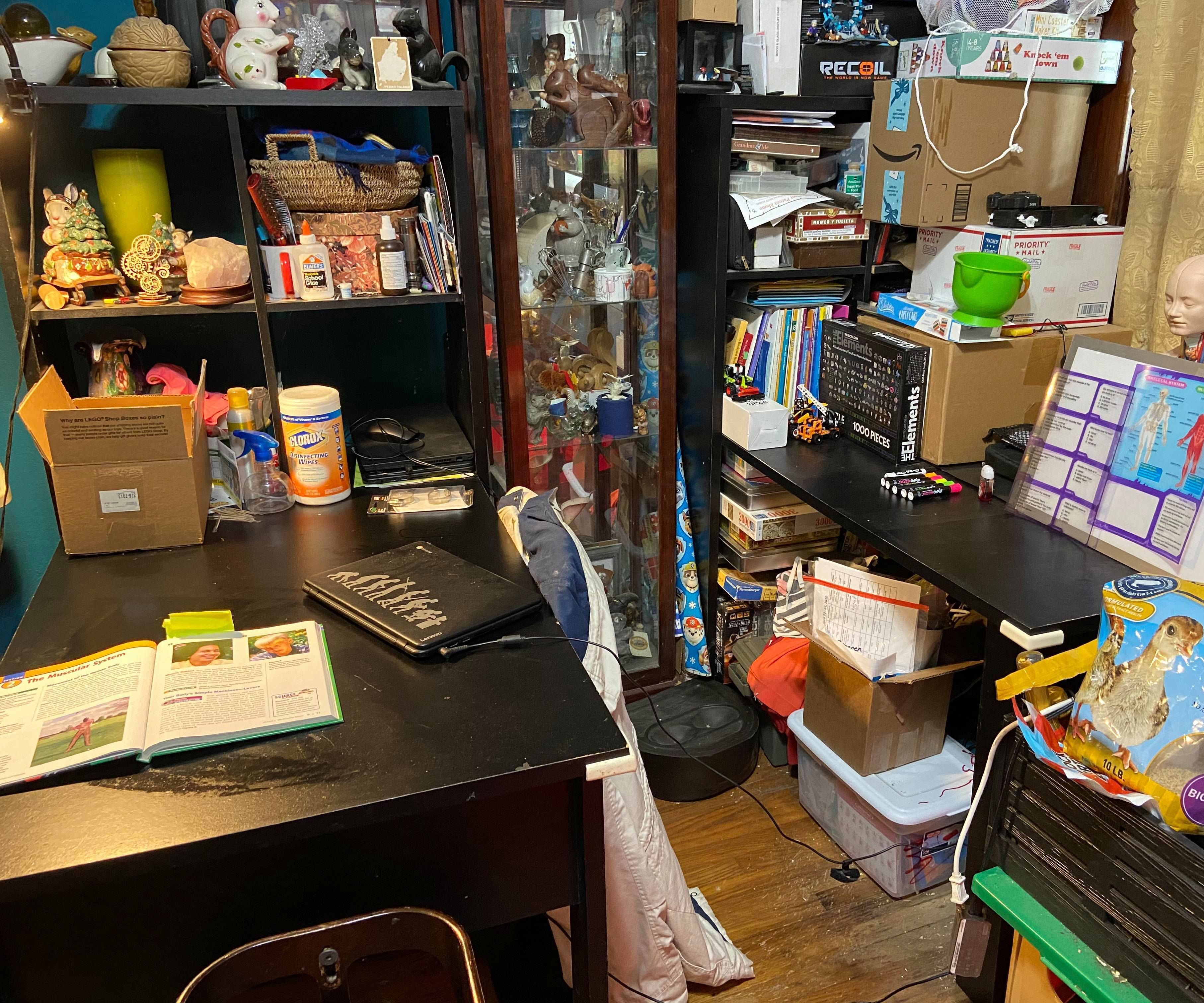 Improvised Lockdown Educator Space