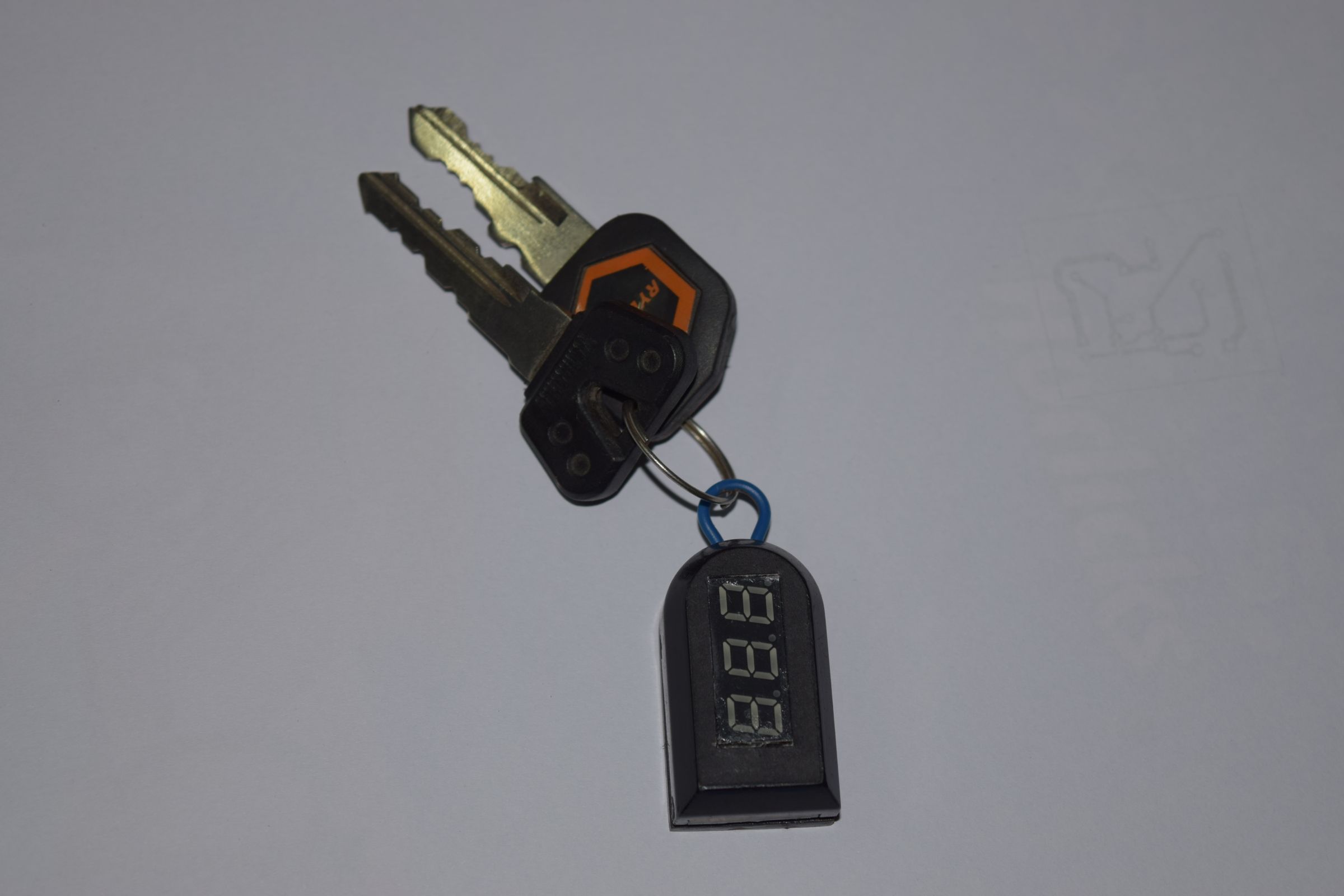 Keychain Voltmeter