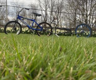A Tandem Lowrider From 2 Old Bikes!!
