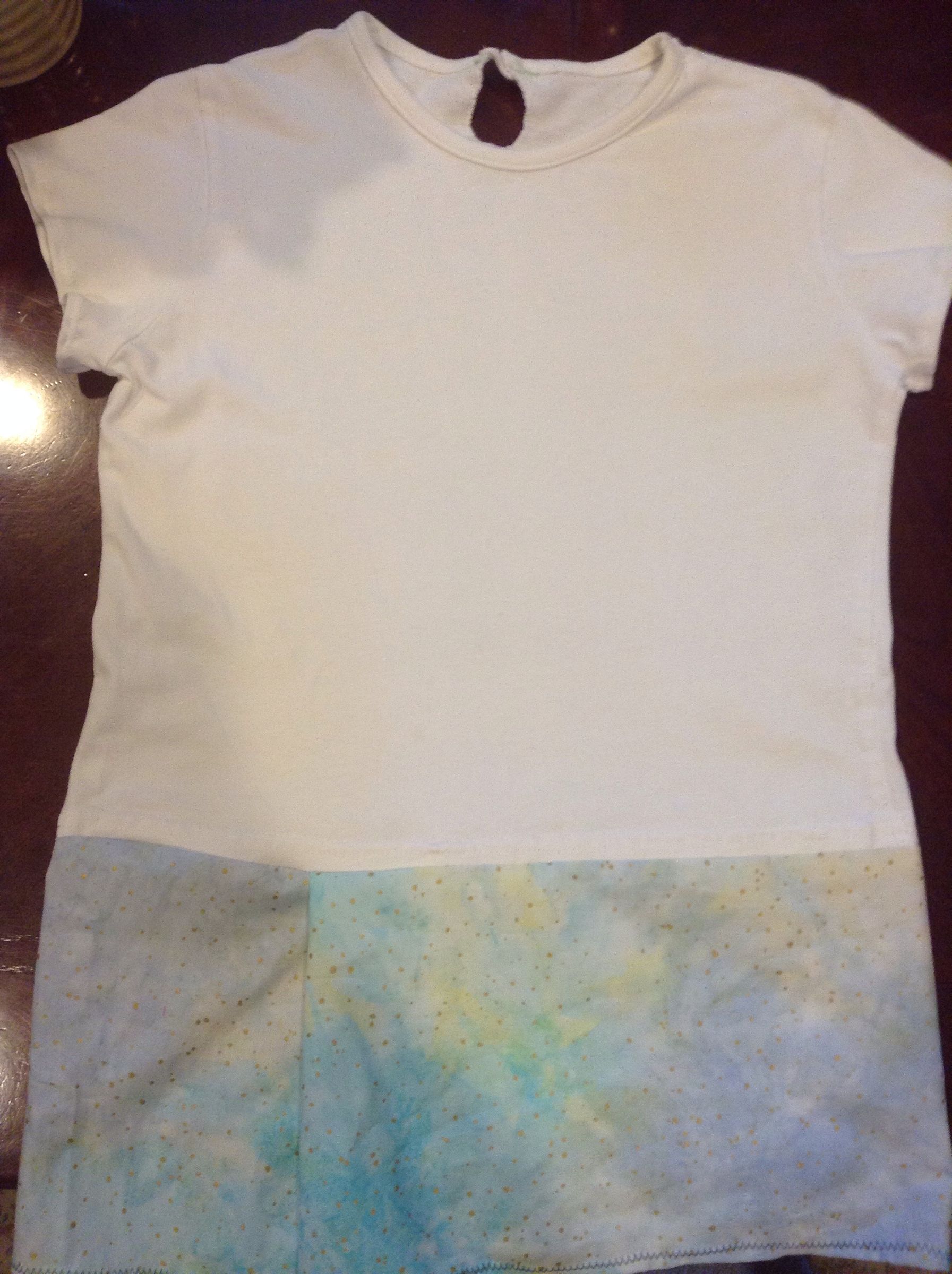 Up Cycled White Shirt