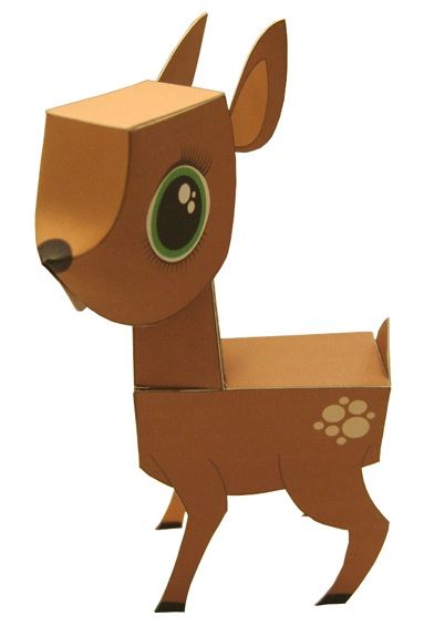 Paper Craft Tutorial (Deer)