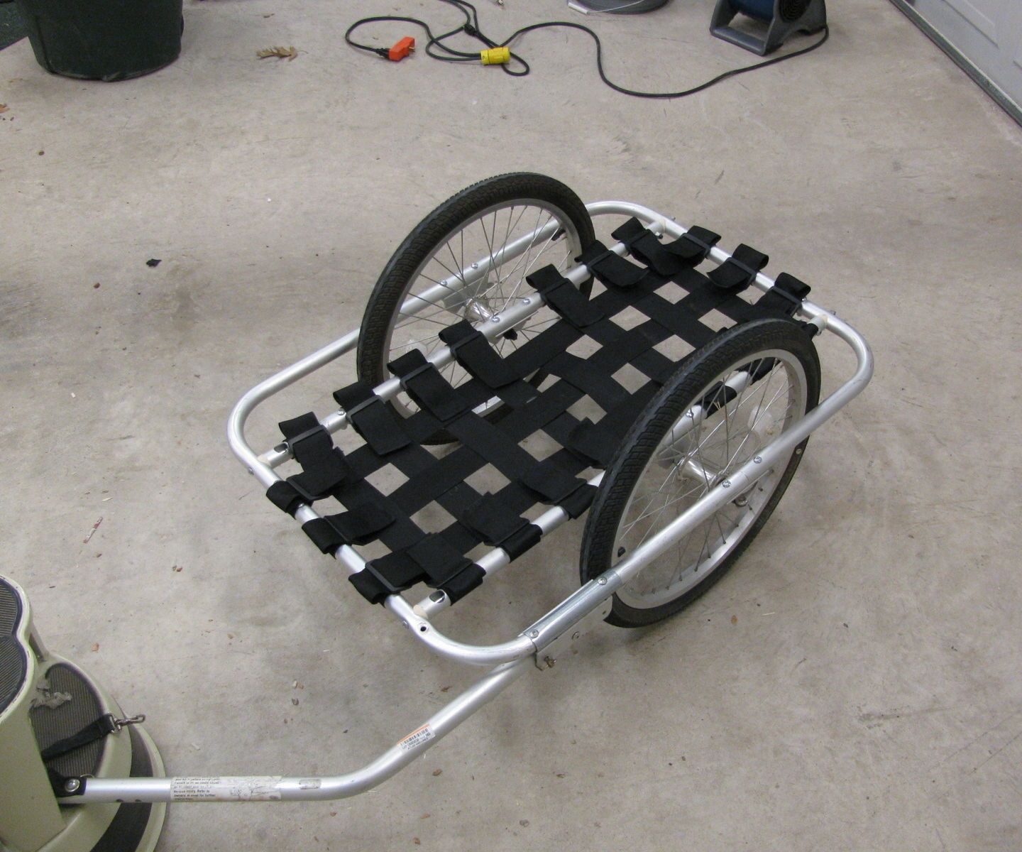 DIY Bicycle Cargo Trailer (from Child/Kid Bike Trailer) 14 Steps