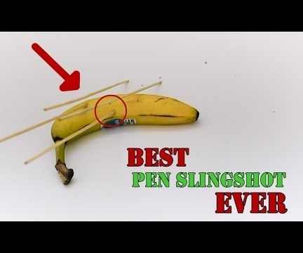 Best Pen Slingshot (super Easy)