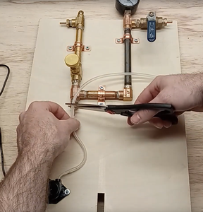 Mounting the Pump to the Backboard