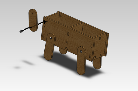 Attach the Neck Pieces