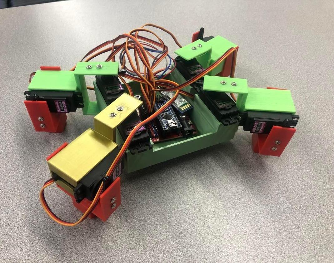 Arduino Nano Quadruped Robot : 7 Steps (with Pictures) - Instructables