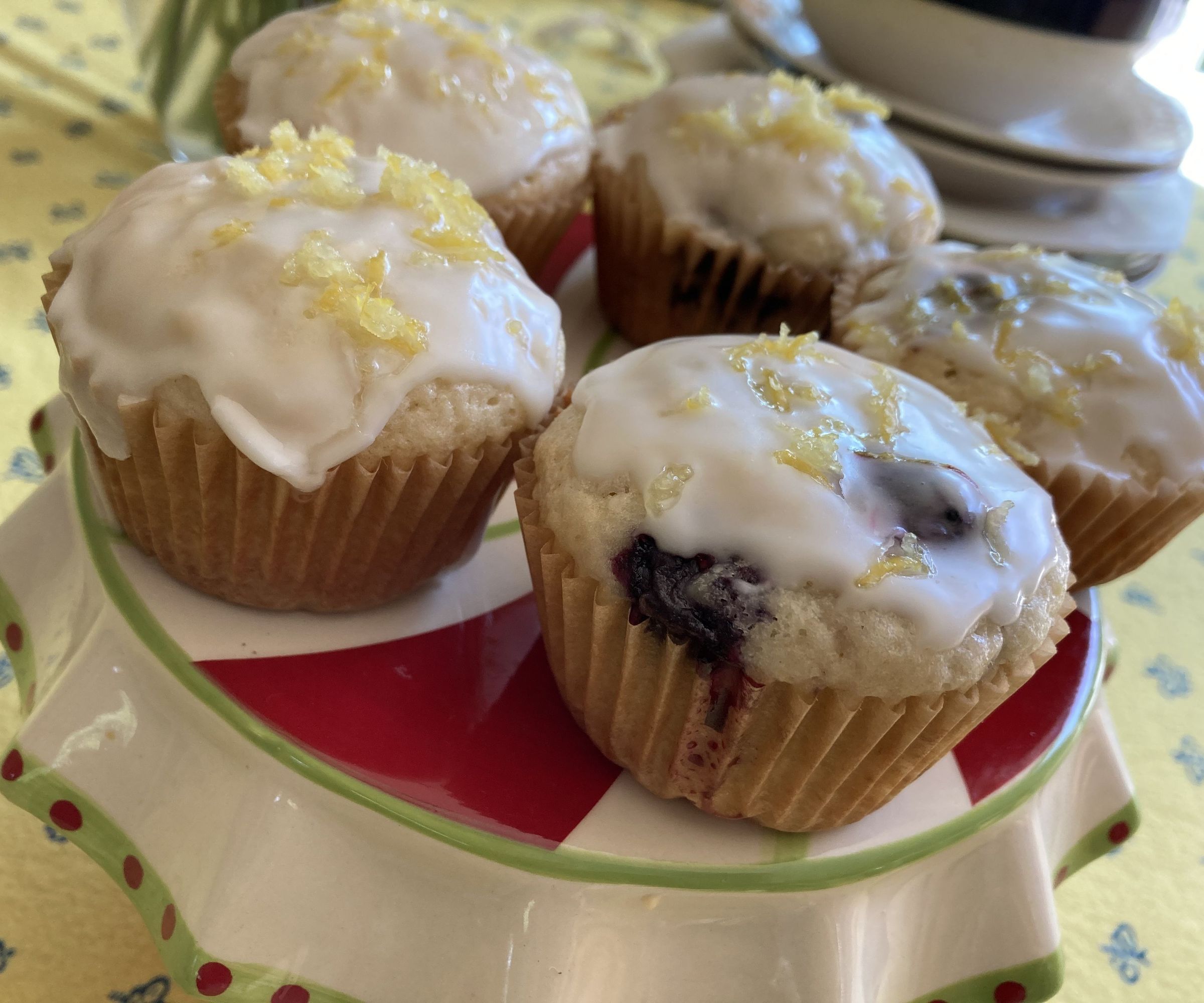 Lemon-Blueberry Muffin Recipe
