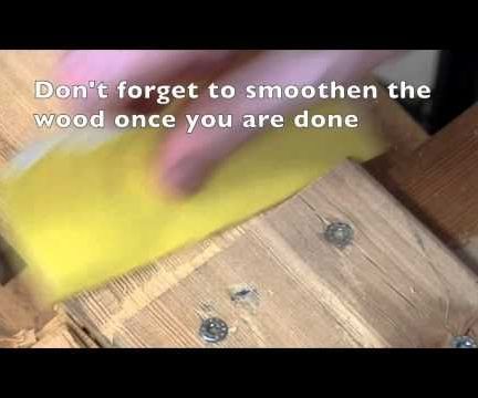DIY Wooden Hammock Stand