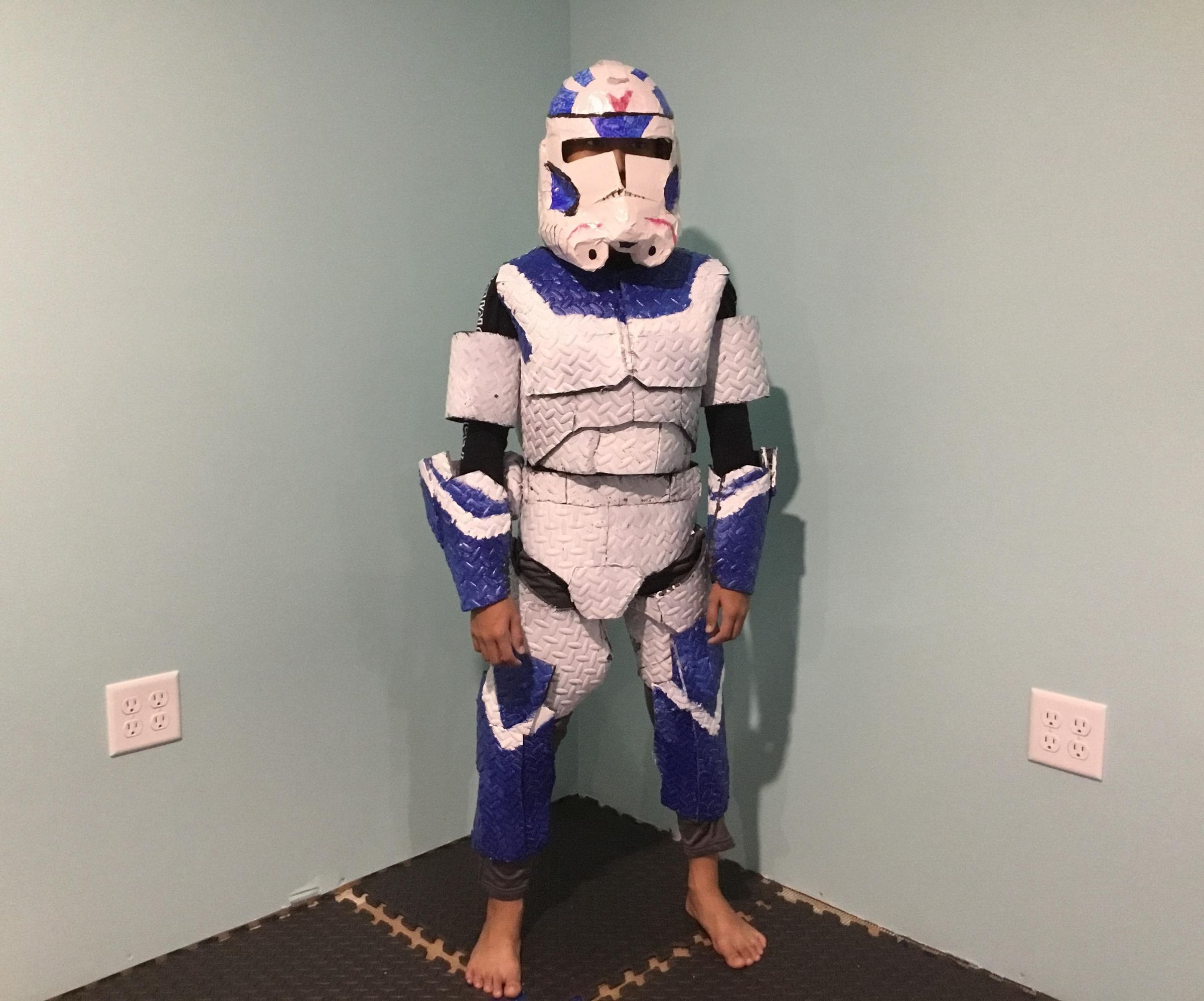 Star Wars Clone Trooper Suit