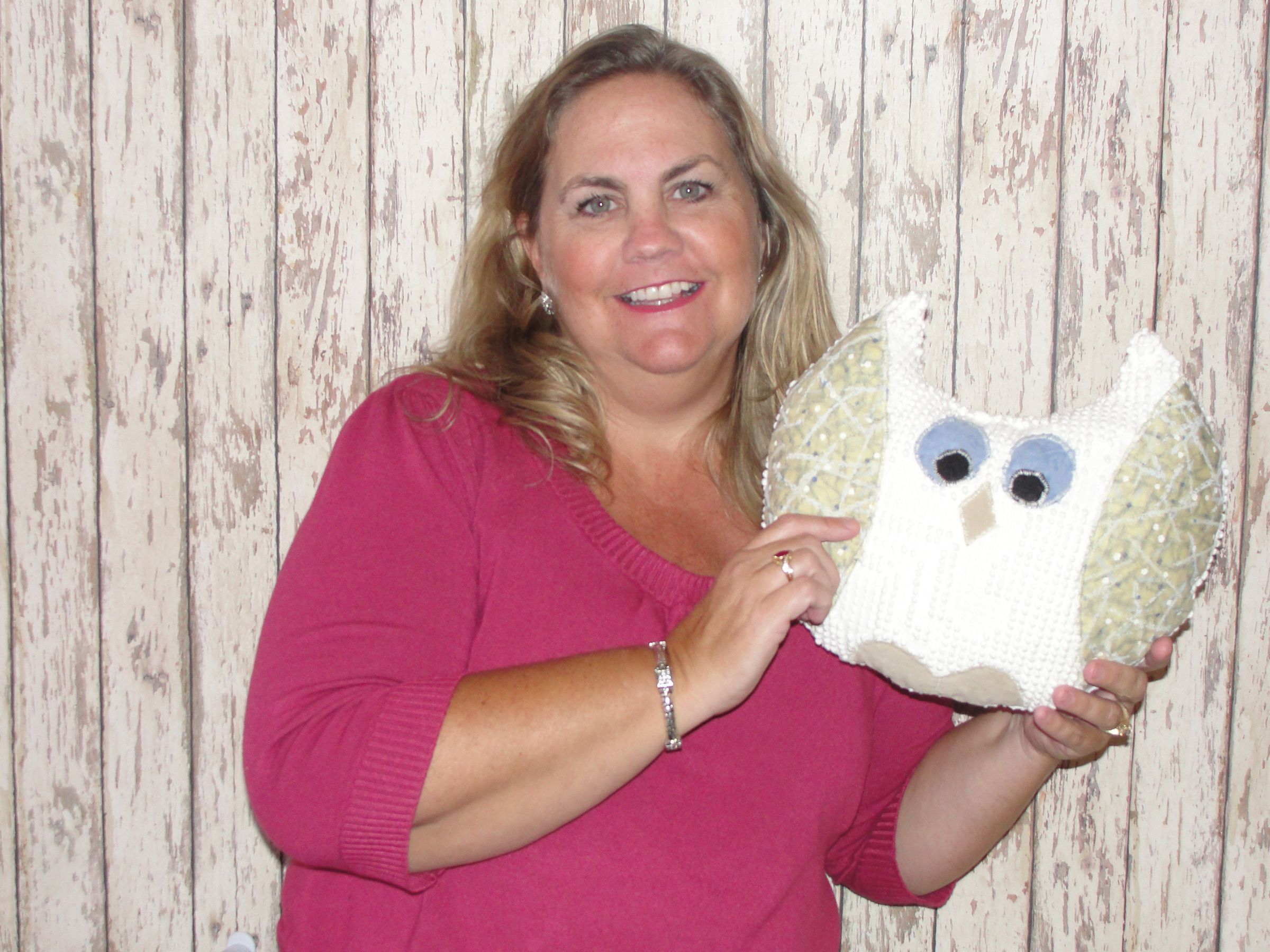 How to Make a "LOVE OWL Pillow" a Valentine Sewing Craft 11 Steps
