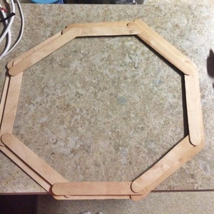 How to Make a Popsicle Stick Picture Frame 