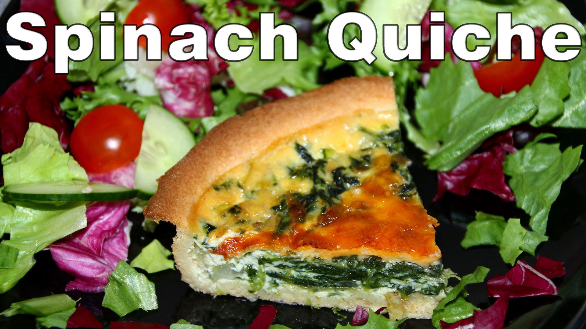 How to Make Spinach and Red Onion Quiche 3 Steps Instructables