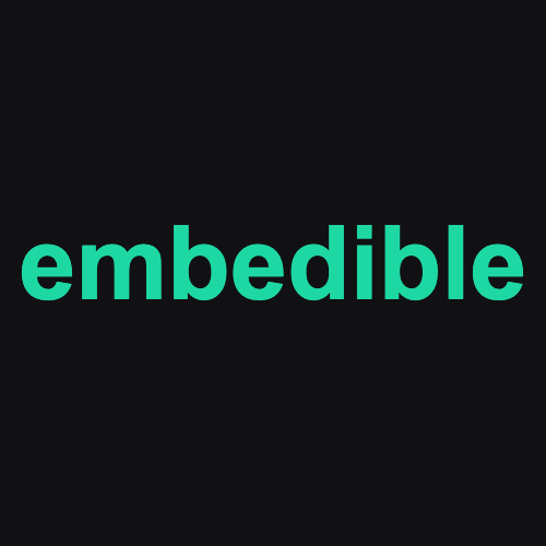 embedible