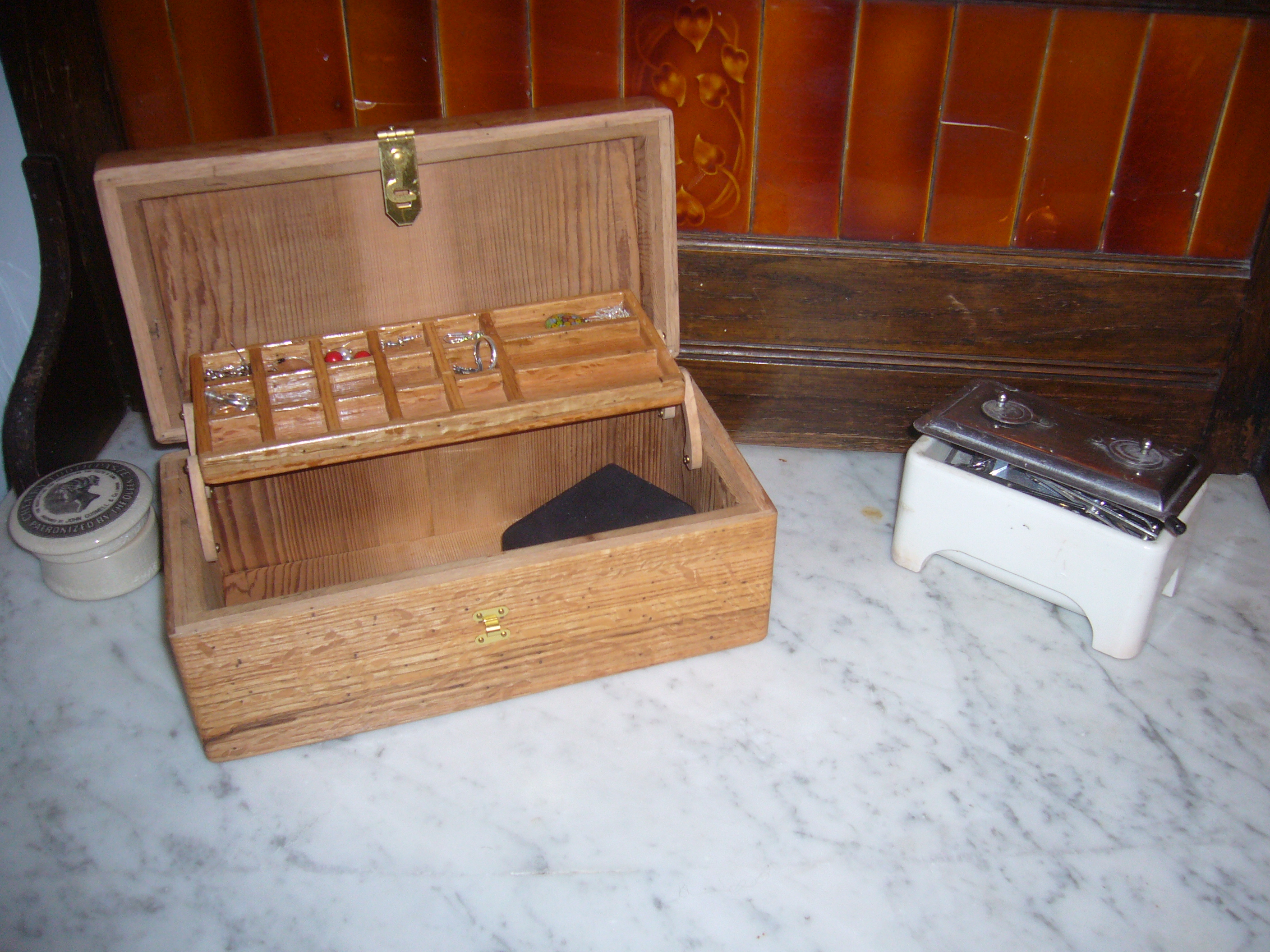 Firewood Jewelry Box 13 Steps Instructables