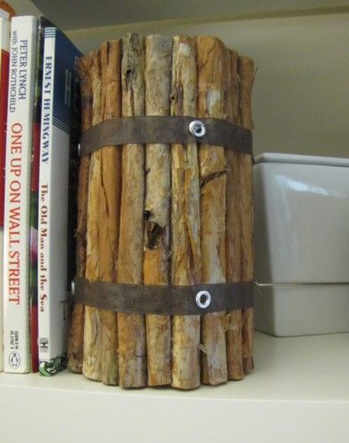 Faux Driftwood Votive {Tutorial}