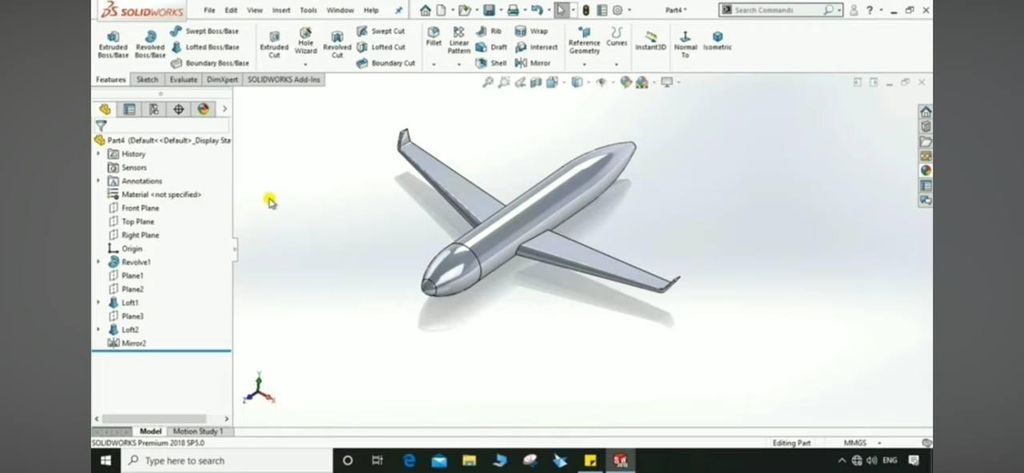 Aerospace Complex Solidworks Model AEROPLANE SOLIDWORKS PROJECT (UMPSA) : 7 Steps - Instructables