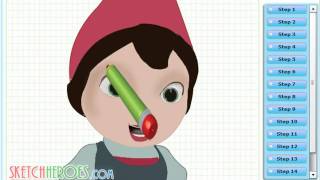 How to Draw Juliet From the Film Gnomeo & Juliet