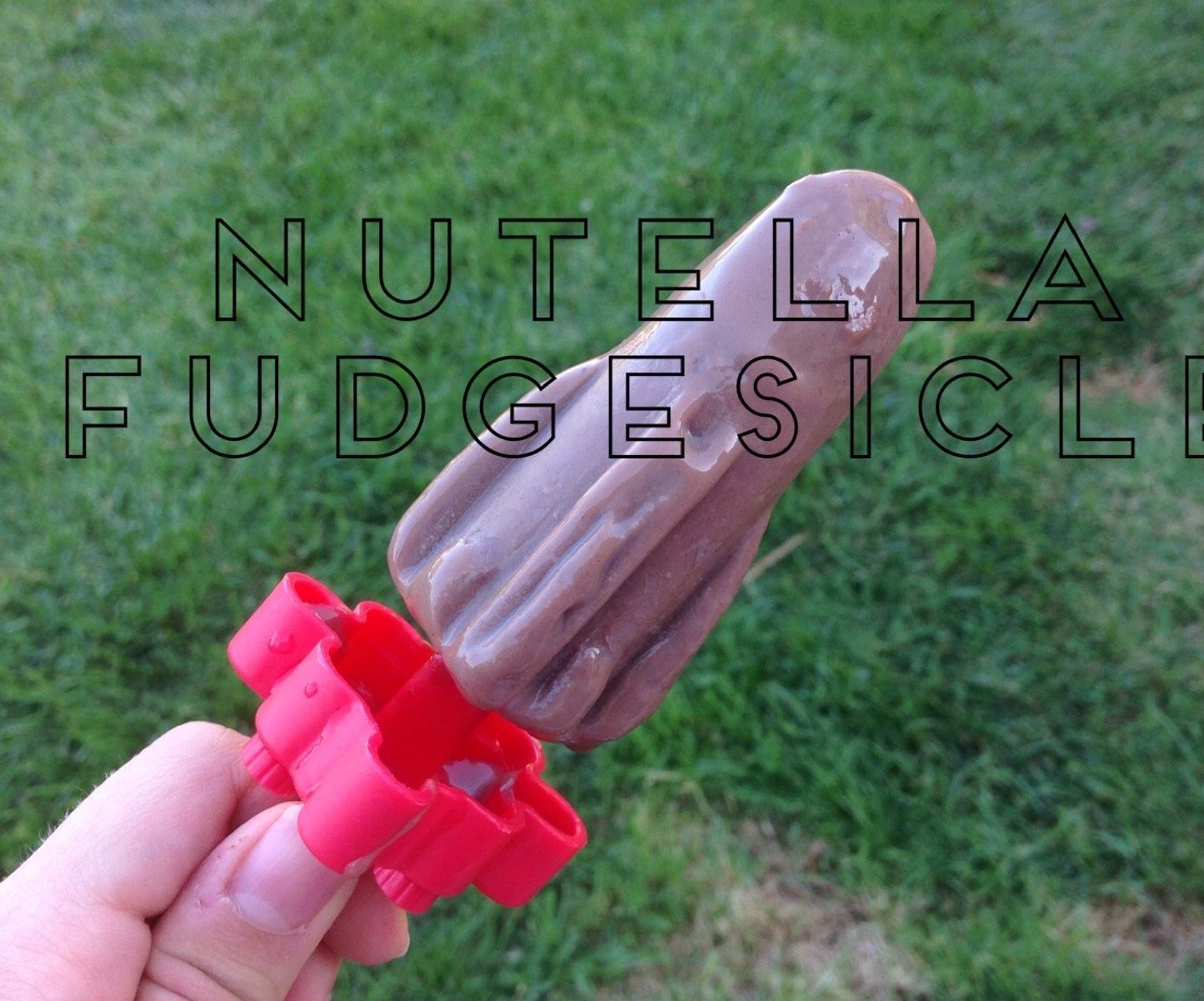 Homemade Fudgesicles Nutella