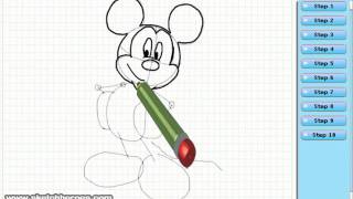 How to Draw Mickey Mouse