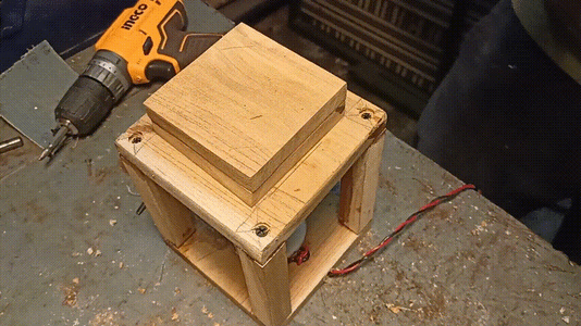 Assembling the Wooden Frame