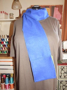 Easy Zip Pocket Fleece Scarf