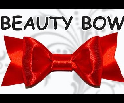 Ribbon Bow Diy / Diy Crafts / Bow Diy /  DIY Beauty and Easy
