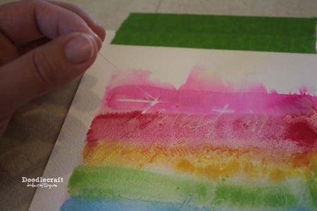 Dry and Remove Frisket!