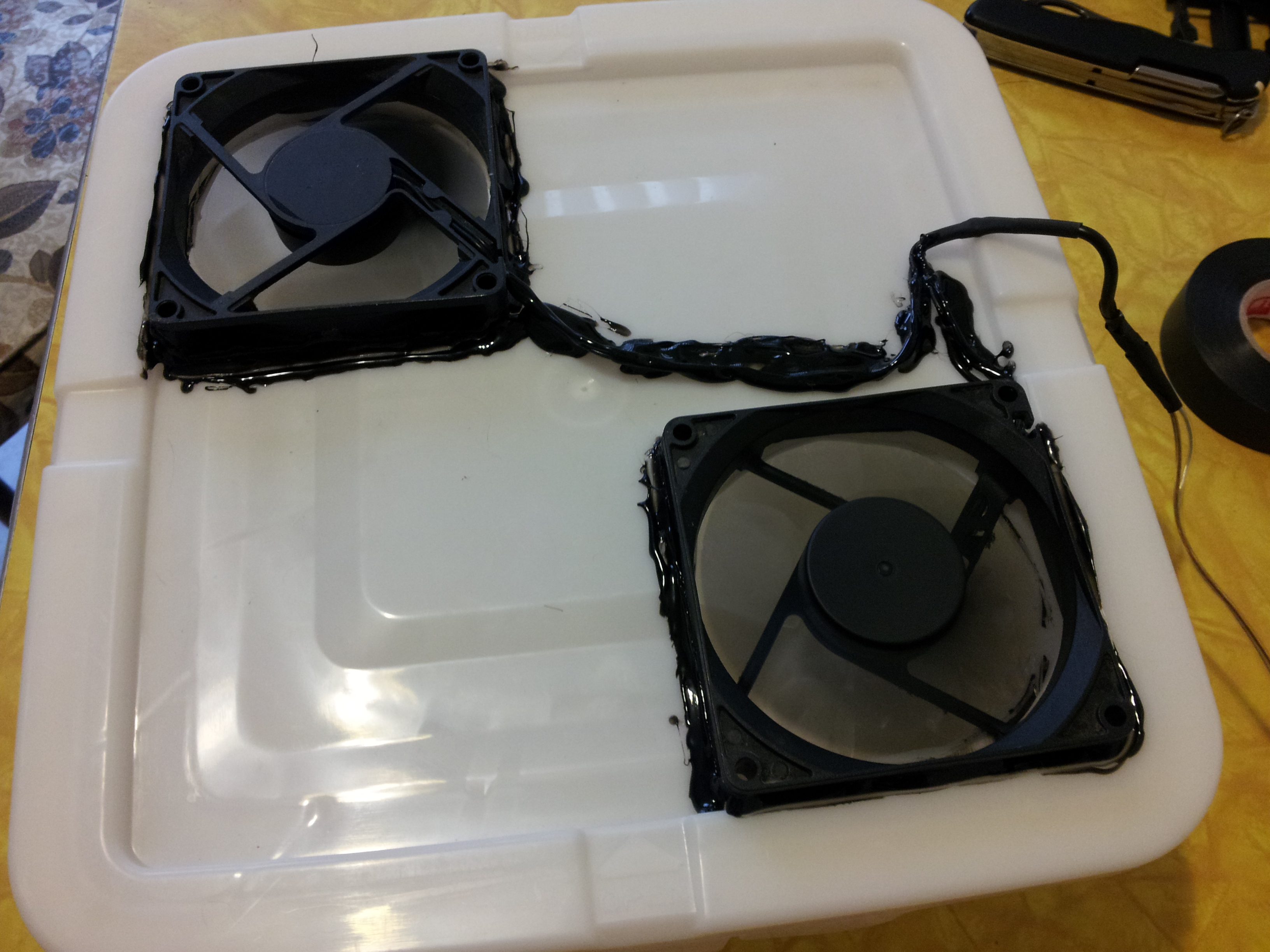 Yet Another Low Powered Ice Cube Air Conditioner