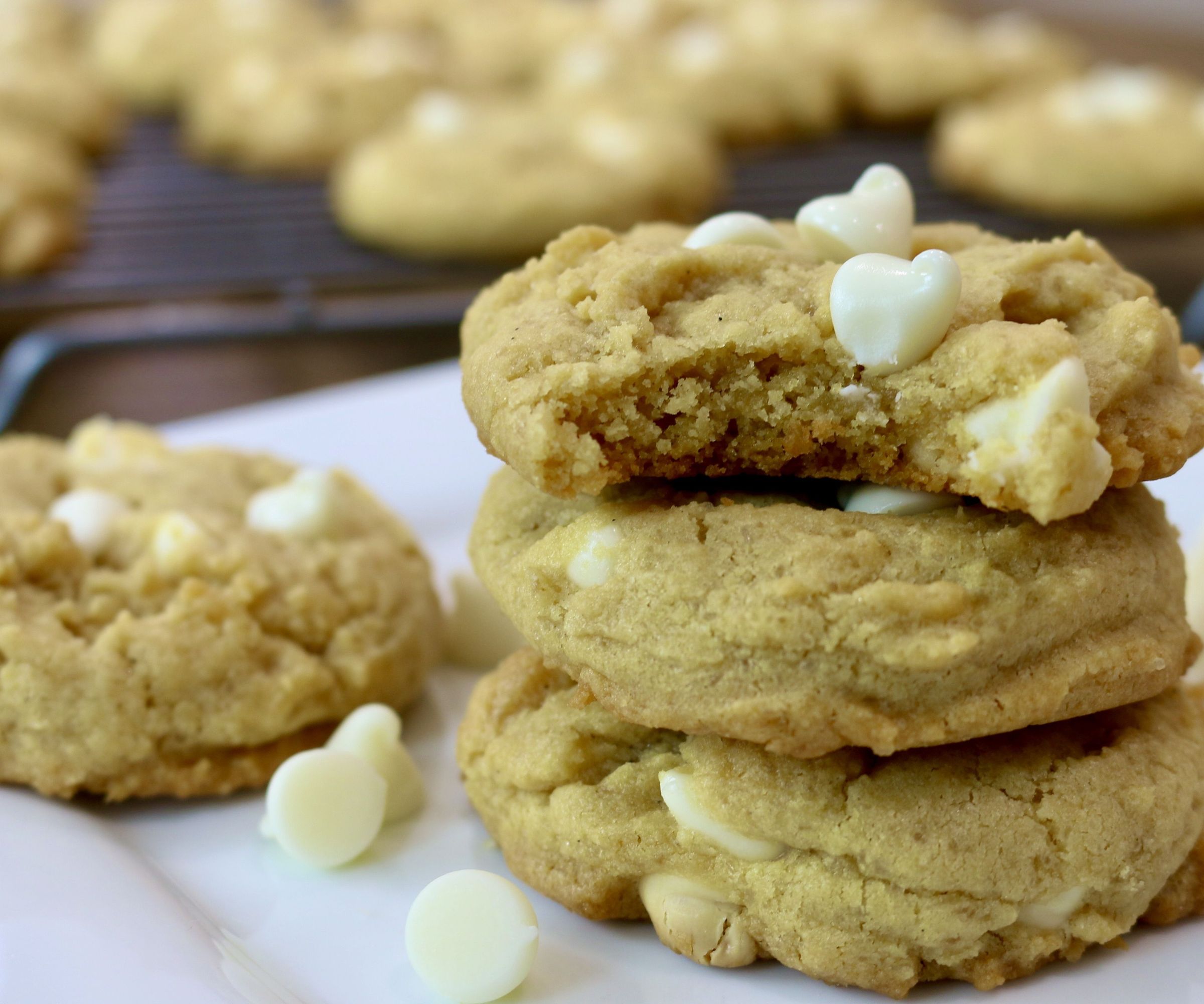 How to Make Vanilla White Chocolate Chip Pudding Cookies