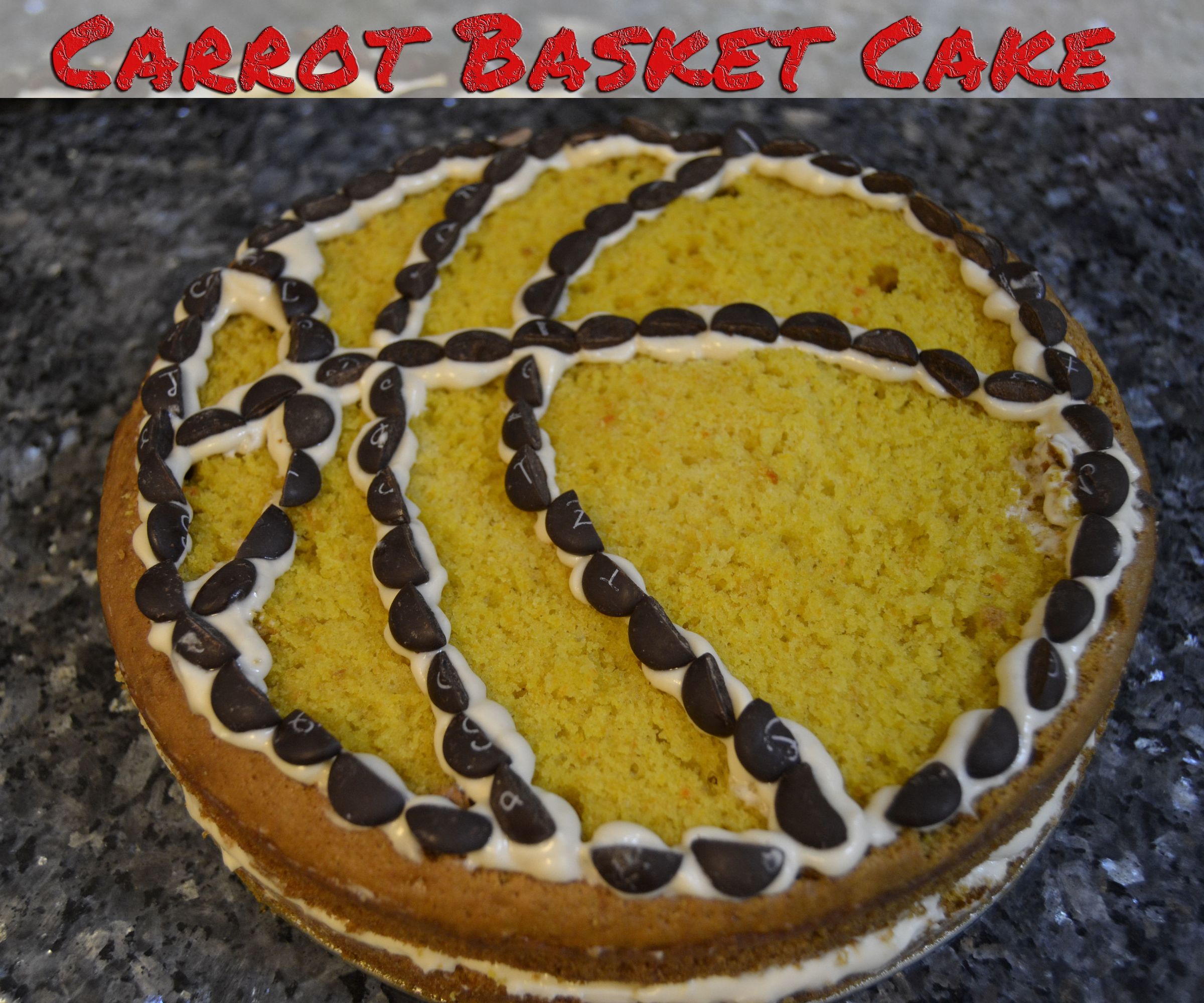 Carrot Basket Cake