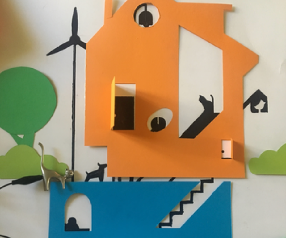 A Magical Paint for an Interactive Panel With Makey Makey