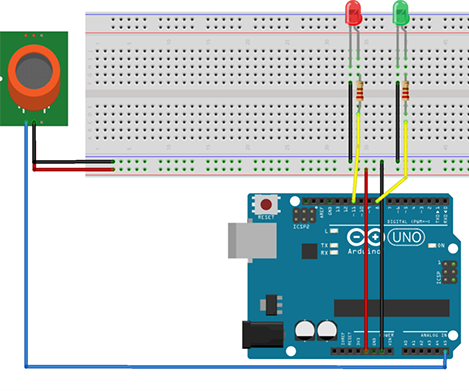 MQ-4 Natural Gas Sensor Experiment Base on Arduino