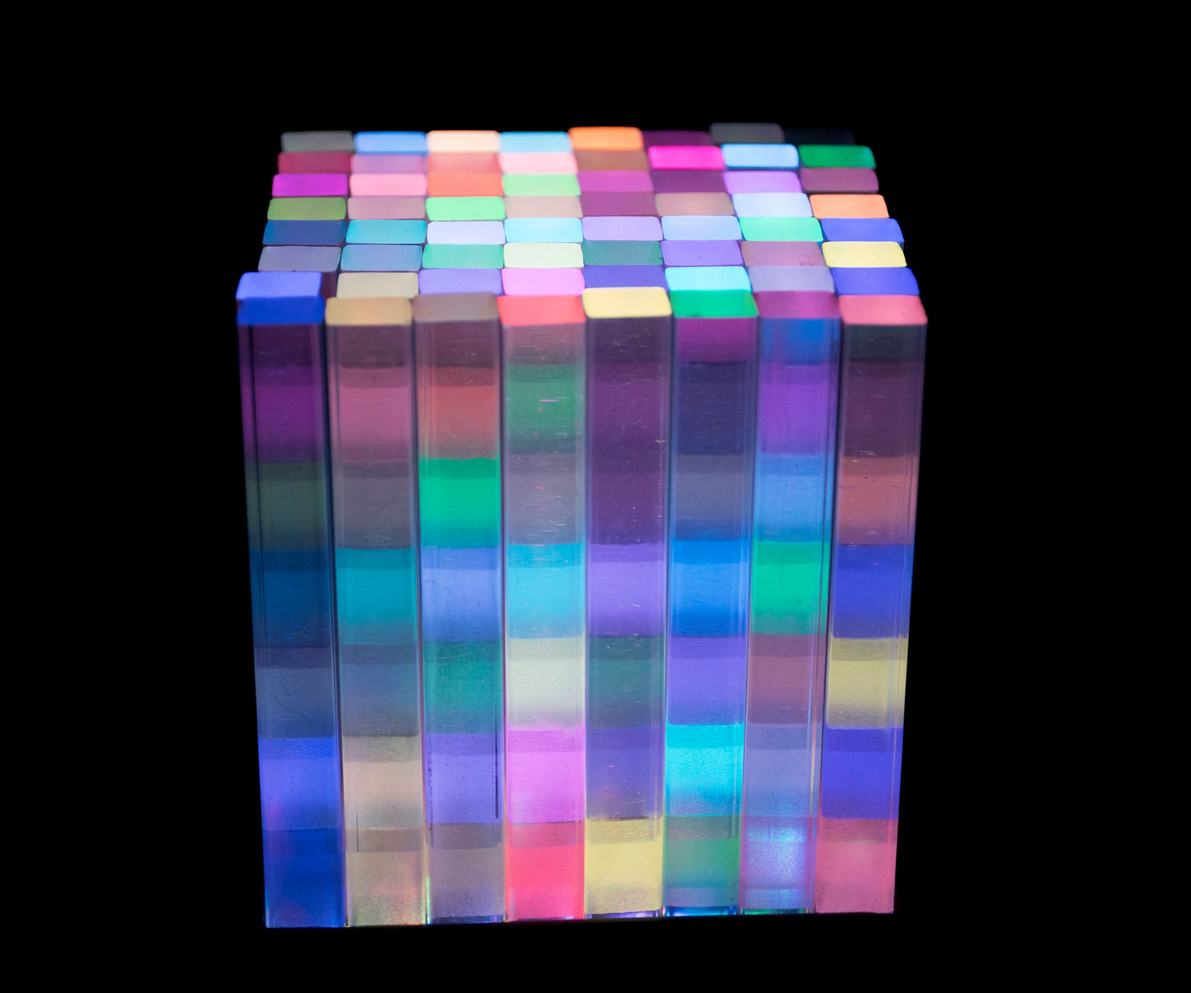 2.5D Edge Lighting Pixel LED Cube