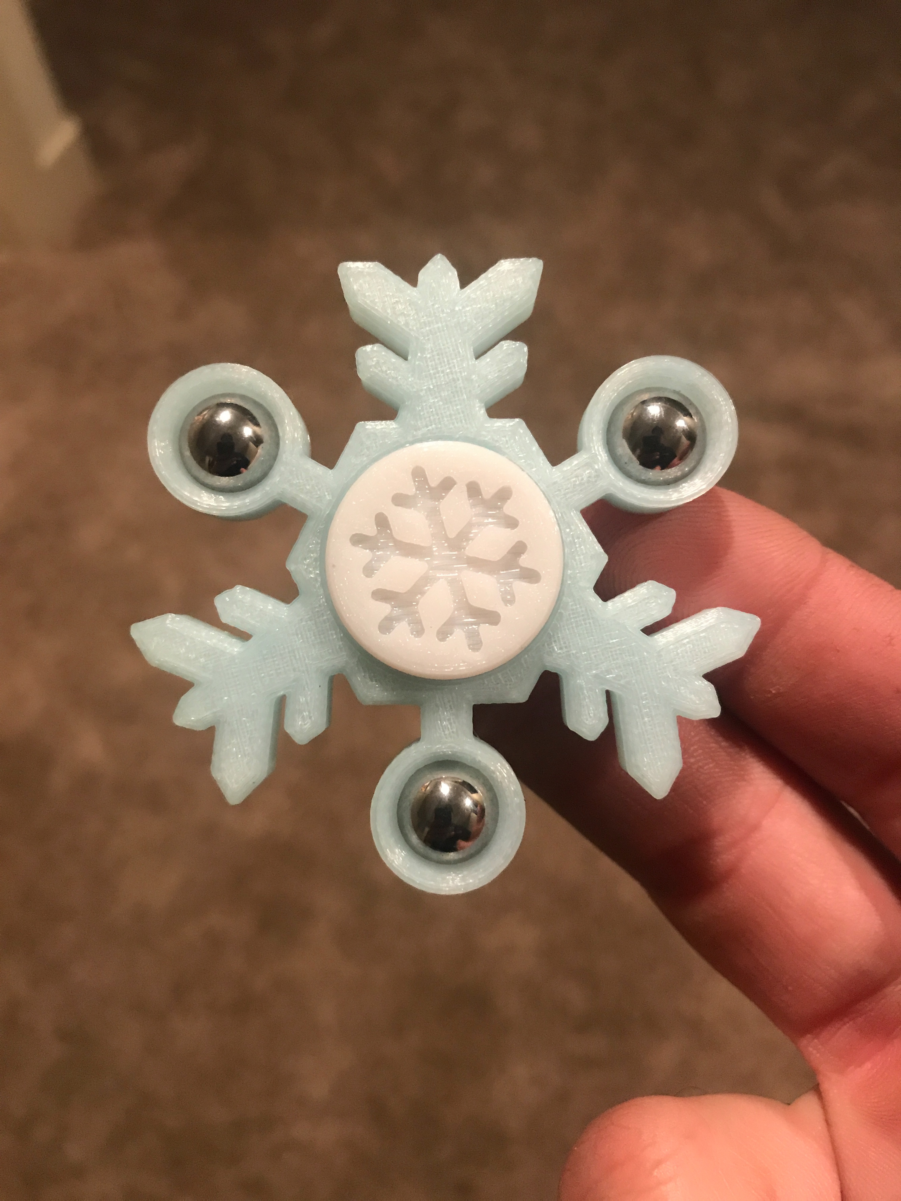 Frozen Snowflake