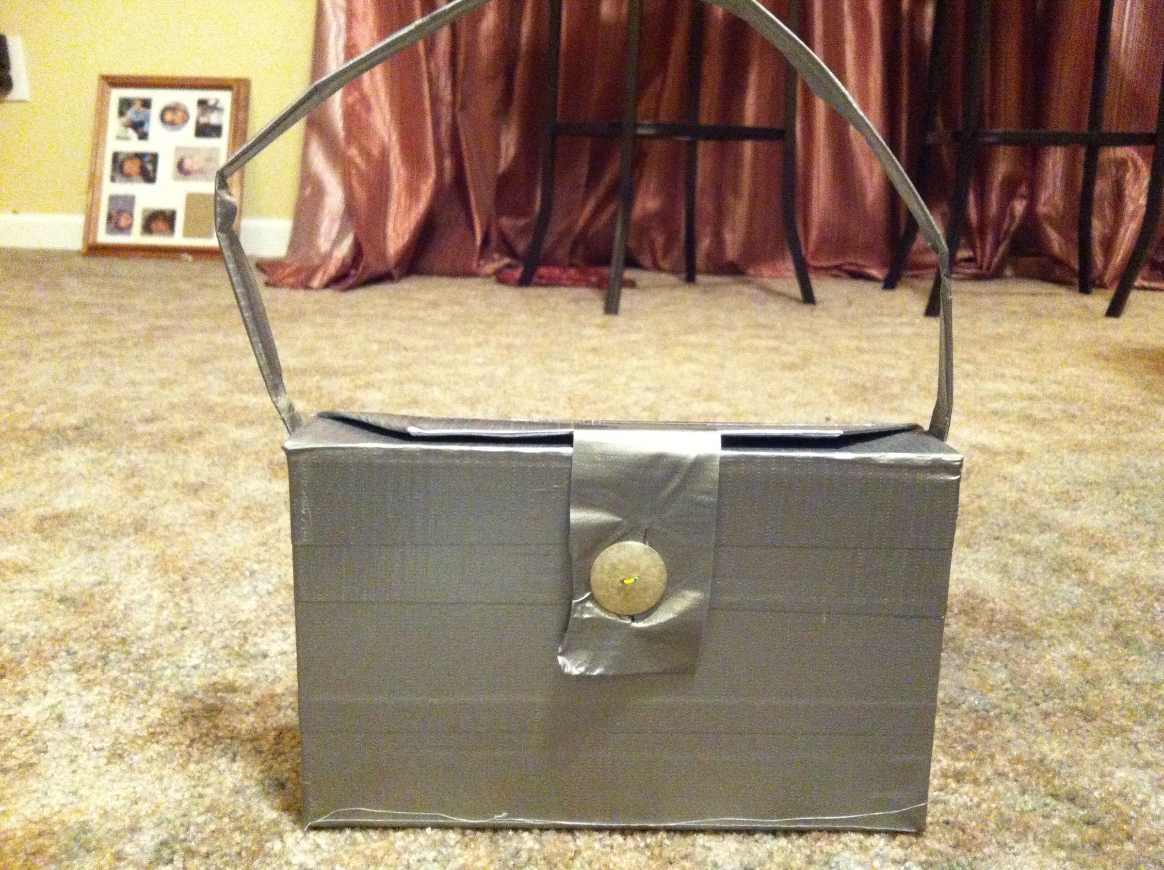 Cardboard & Duct Tape Camera Box Purse 6 Steps Instructables