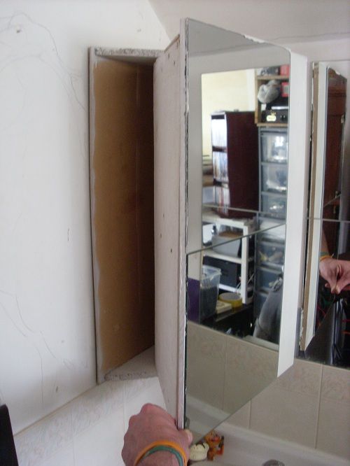 Bathroom Cabinet With Concealed Cavity