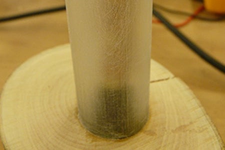 Gluing the Tube in Place