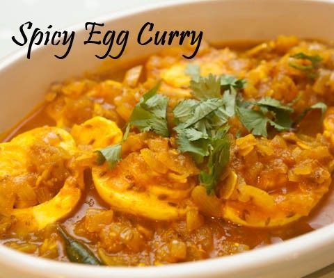 Spicy Egg Curry - Who's Hungry