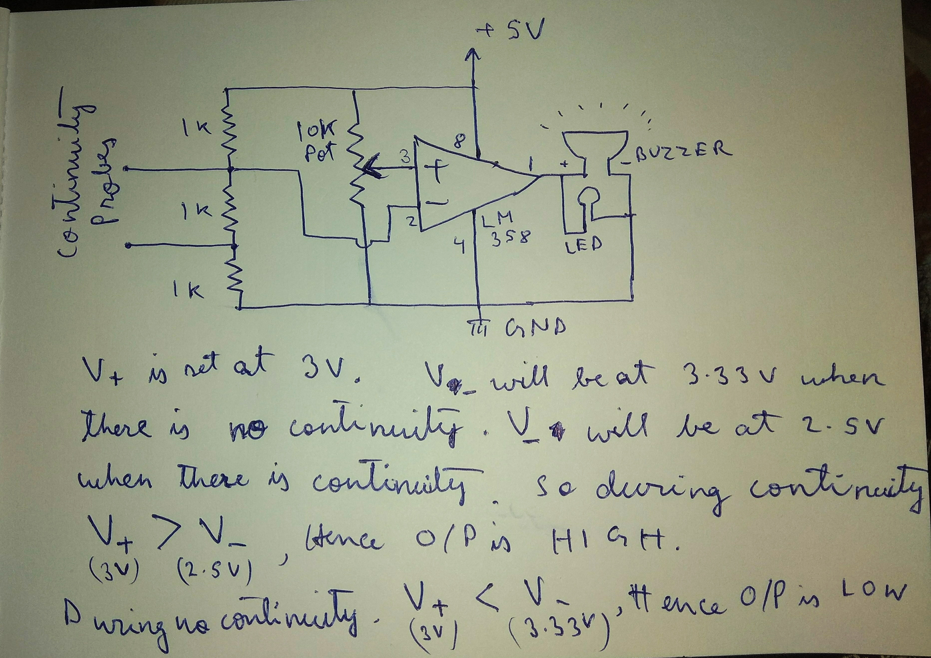 Simple Continuity Testing Circuit Diagram Using 555 Timer, 44 OFF