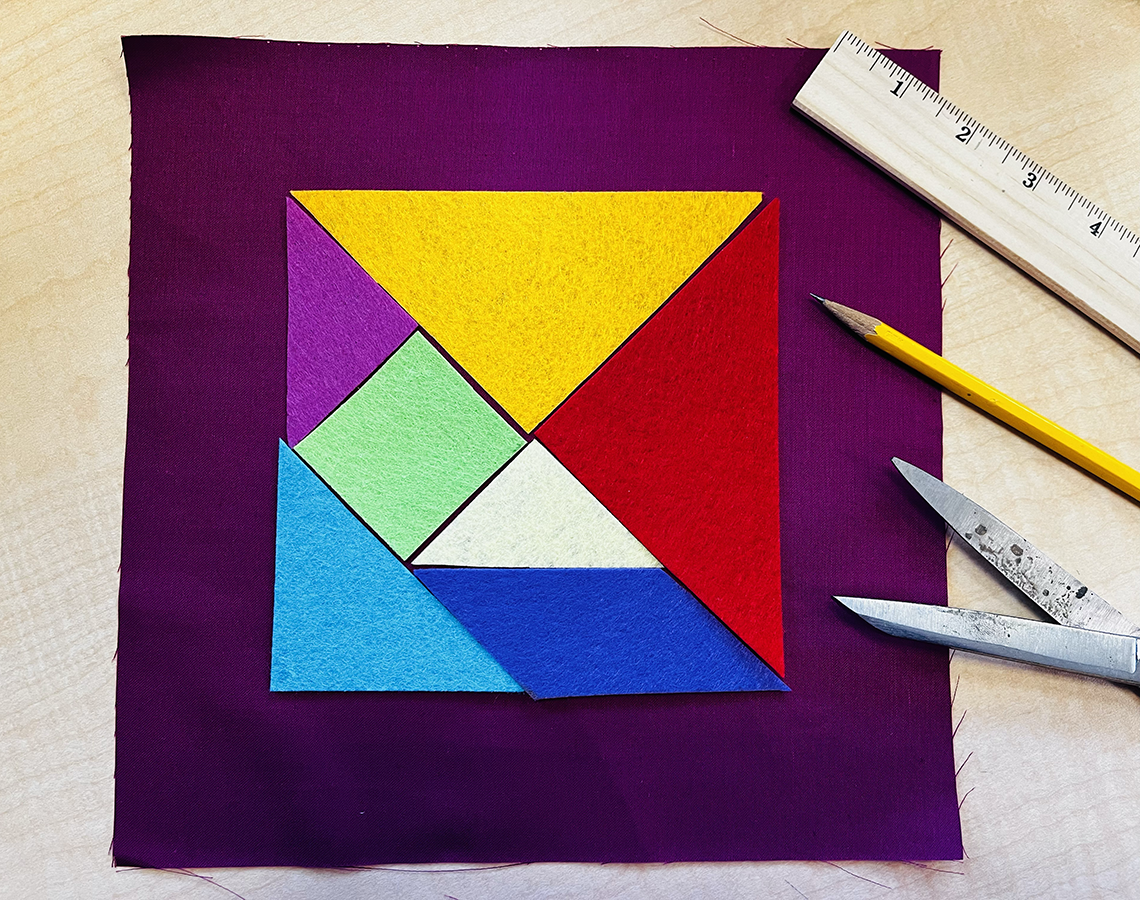 Tangram Math & Quilt Making
