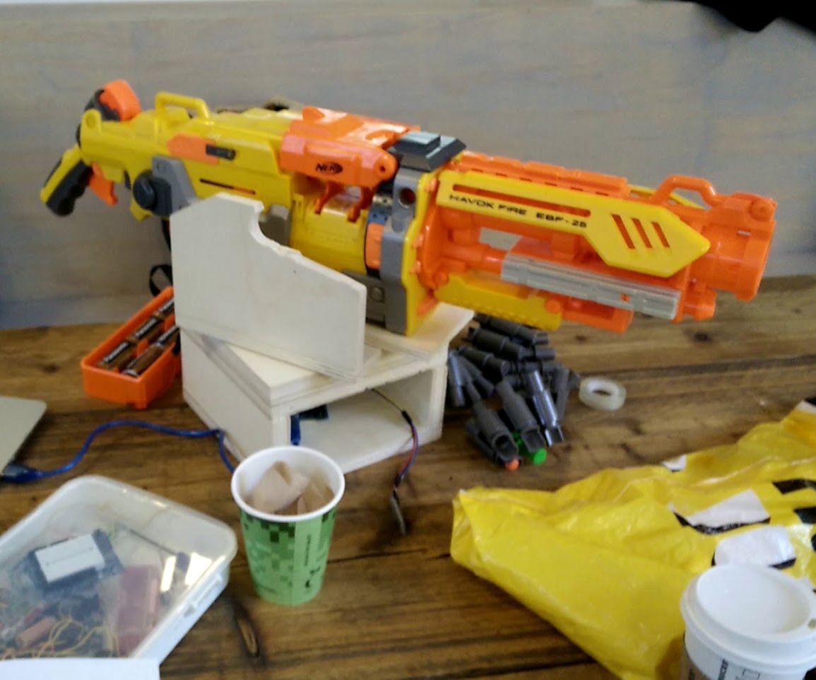 If This Then That - Nerf Gun Turret