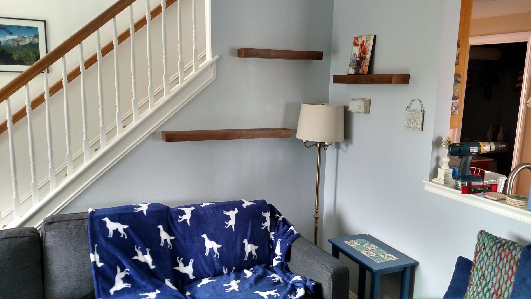 Recycled Wood Flooring Modern Shelf : 4 Steps (with Pictures ...