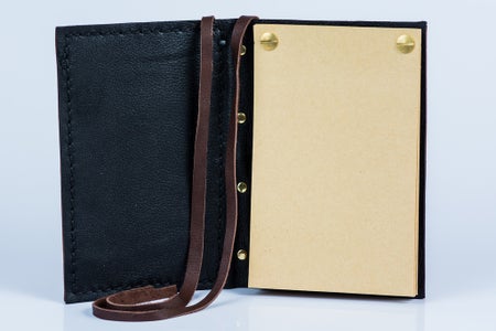 Sorcerer's Little Leather Spellbook (Notebook)